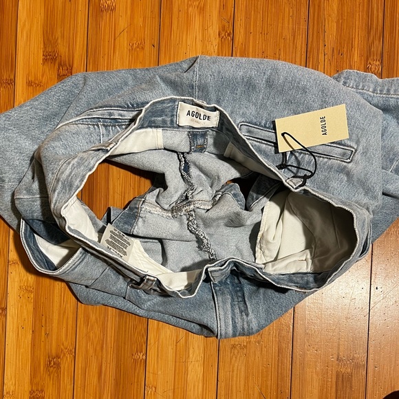 NWT Agolde Becker Shorts in Rotate Size 32 - Picture 6 of 15